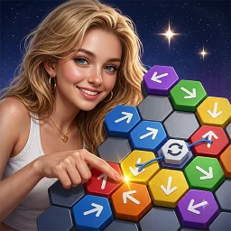 Biểu tượng Honey Hex : Logic Flip